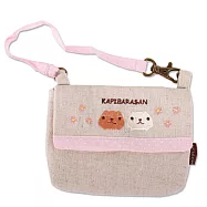 Kapibarasan 水豚君幸運草手機袋