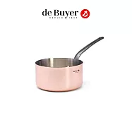法國【de Buyer】畢耶鍋具『契合銅鍋INO鑄鐵柄系列』單柄調理鍋20cm(無蓋)