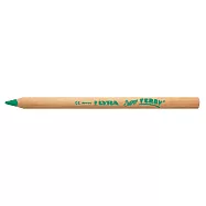 【德國LYRA】三角原木色鉛筆17.5cm- 湖水綠061