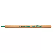 【德國LYRA】三角原木色鉛筆17.5cm- 暗綠067