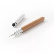 ECO竹系列書寫觸控兩用中性筆組銀色