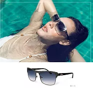 『完美修飾臉型』Siraya ROMA 半框日本鋼 德國蔡司太陽眼鏡 鐵灰色