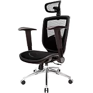 GXG 高背全網 電腦椅 (鋁腳/摺疊扶手) TW-81X6LUA1 請備註顏色