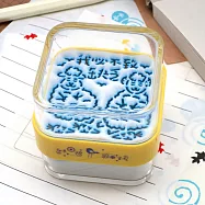 [招寶球]沙漏紙鎮(方形)_療傷小語客製化個性化送親朋好友禮物-耶和華是我的牧者