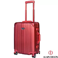 ALAIN DELON 亞蘭德倫 20吋流線雅仕系列登機箱 (紅)20吋