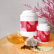 【無藏嚴選】無花不茶-原葉三角立體茶包10入裝*2罐 - 共11款可選擇玫瑰烏龍