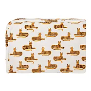 比利時Trixie 有機棉攜帶型小棉毯 - 頑皮花豹