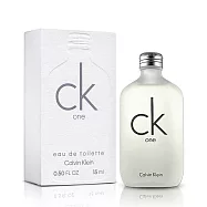 Calvin Klein 凱文克萊 CK one 中性淡香水小香(15ml)