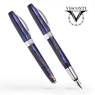 義大利名筆 Visconti / 梵谷系列-星夜 鋼筆F/ Van Gogh- tarry Night FP-F 筆尖-F 藍色