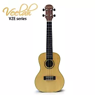 Veelah 23吋烏克麗麗 雲杉單板 VZE-C 送厚琴袋