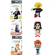 河田積木 kawada nanoblock one piece 香吉士 娜美 羅賓