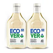 ECOVER宜珂 無添加ZERO親膚低敏洗衣精 1430ml x2
