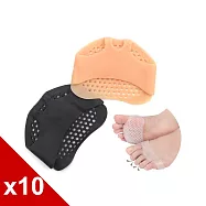 糊塗鞋匠 優質鞋材 J51 前掌蜂窩保護套 10雙 A01白色