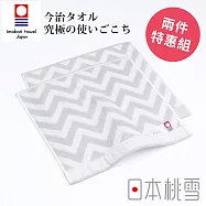 【日本桃雪】今治北歐方巾超值兩件組 (極光灰) | 鈴木太太公司貨