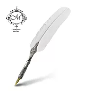 Manufactus 義大利羽毛沾水筆 | M09_W 白