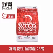 PetKind野胃 野生鮭 25磅 鮮草肚狗糧 | 狗飼料 無穀 護毛 護膚