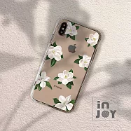 INJOYmall for iPhone 6 / 6s 柔白香氛花朵 防摔耐震 亮面手機殼 保護殼