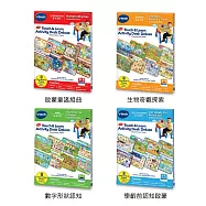 【Vtech】互動學習點讀桌圖鑑套卡組-寶寶認知啟蒙學習4入組(2-4Y)