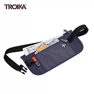 【TROIKA】RFID NFC 屏障旅遊隨身防盜包 灰色