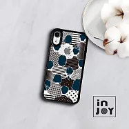 INJOYmall for iPhone 7+ / 8+ 呼吸城市 耐撞擊邊框手機殼 B / 莫蘭迪黑