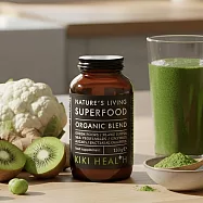 【奇奇保健 KIKI-Health】綠歐蕾益生菌150g/瓶(綠拿鐵/青汁/素食/酵素/藻類/螺旋藻/排便順暢/超級食物)