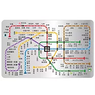icash2.0 捷運路線圖-silver (含運費)