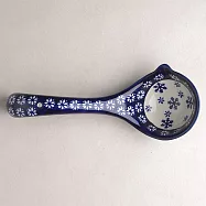波蘭陶 雪白冰花系列 湯勺 25cm 波蘭手工製
