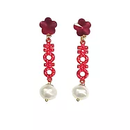 BILLY KING 貝麗晶 【開運系列-13】歡喜珍珠耳環