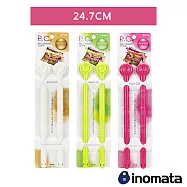 INOMATA 日本製 封口夾系列-L(三色隨機) IN-6208