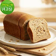 i3微澱粉-低糖好纖手工吐司250gx2條(271控糖配方 吐司 營養師)