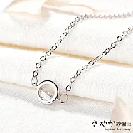 【Sayaka紗彌佳】純銀你眼中的汪洋晶鑽造型手鍊