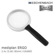 Low-Vision 低視力輔具 黃斑部病變【德國 Eschenbach】2.4x/5.6D/85mm mediplan ERGO 德國製齊焦非球面放大鏡 266885
