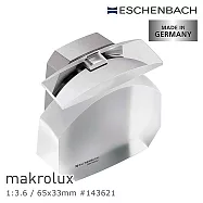 適合眼球震顫患者【德國 Eschenbach】makrolux 1:3.6/65x33mm 德國製LED橫式文鎮型放大鏡 143621 (公司貨)