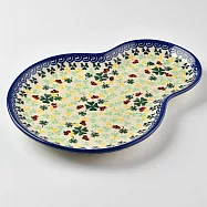 波蘭陶 幸運符號系列 葫蘆造型餐盤 波蘭手工製