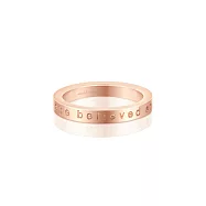 MANTRABAND 美國悄悄話戒指 She Believed She Could, So She Did 玫瑰金戒指 她相信她可以 (內徑1.7公分)7_附項鍊