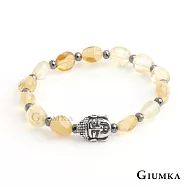 GIUMKA 串珠手鍊 佛像造型多切面 彈性手鍊 多款任選 MH08068B款