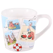 Kapibarasan 水豚君1-12month系列小型馬克杯。7月份