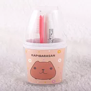 Kapibarasan 水豚君系列旅行牙刷組