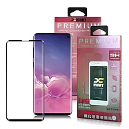 Xmart for 三星 Samsung Galaxy S10E 滿版2.5D鋼化玻璃貼-黑