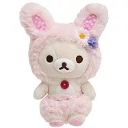 San-X 拉拉熊花園小兔子系列毛絨公仔。懶妹