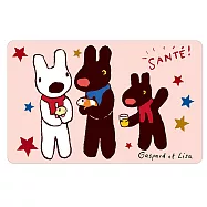 icash2.0 麗莎和卡斯柏-20週年紀念系列「SANTE!」-粉紅款(含運費)