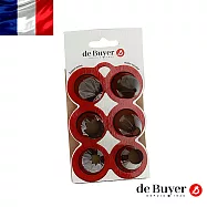 法國【de Buyer】畢耶烘焙 專利基礎擠花嘴6件組