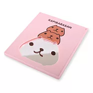 Kapibarasan 水豚君疊疊表情系列折疊立鏡。粉