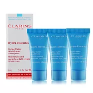 CLARINS 克蘭詩 水潤奇肌清爽保濕霜(5ml)X3-公司貨