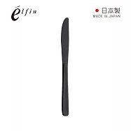 【日本高桑金屬】日製熔岩黑石餐刀-2入