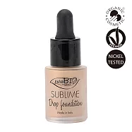 義大利puroBIO普羅碧歐-完美水潤裸光粉底液(滴管式)19g-02自然-適合粉調自然偏白