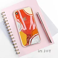 INJOYmall for iPhone 6 / 6s 繽紛盛夏 透明 閃亮 流沙手機殼 保護殼 金色流沙款
