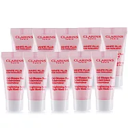 CLARINS 克蘭詩 智慧美 白晚安水凝霜(5ml)X10-公司貨