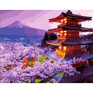 ArtLife藝術生活【DT159】遠眺富士山_DIY 數字 油畫 彩繪