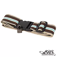 ABS愛貝斯 台灣製造繽紛旅行箱束帶單入 捆綁帶 可調式行李打包帶66-051D2